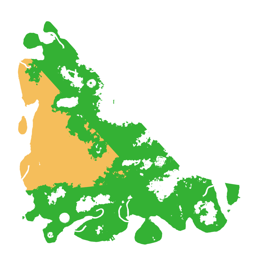 Biome Rust Map: Procedural Map, Size: 4500, Seed: 1863990081