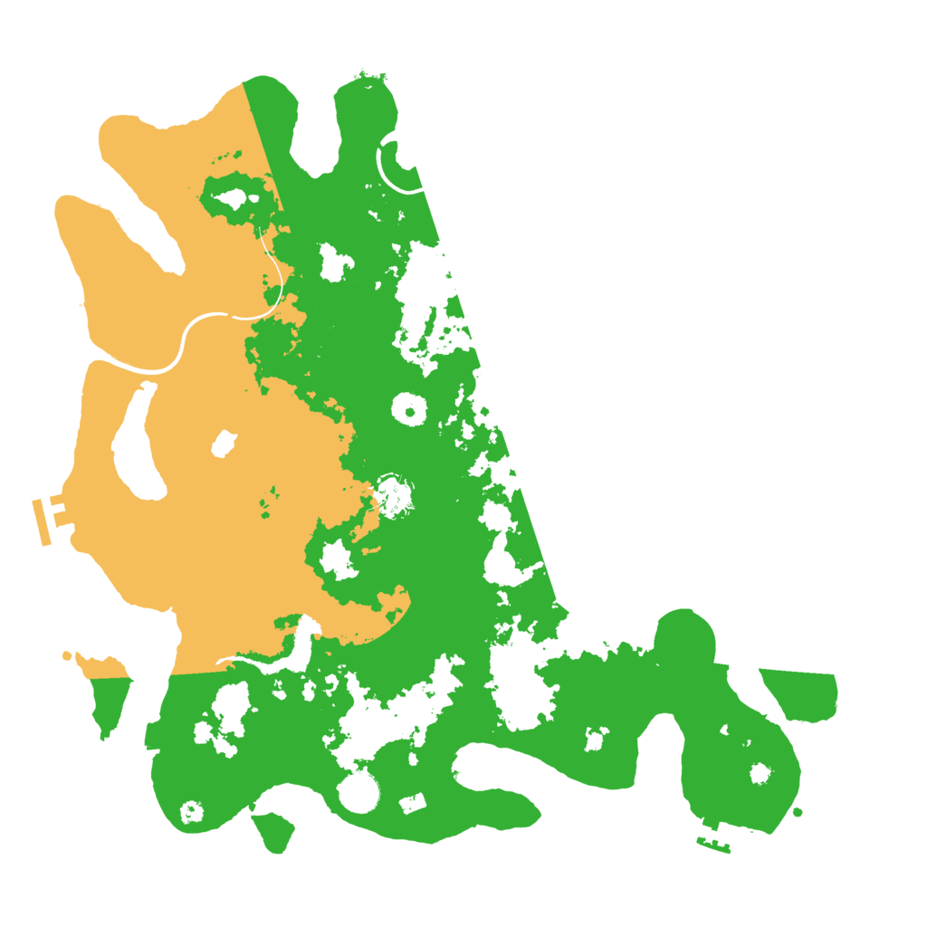 Biome Rust Map: Procedural Map, Size: 4000, Seed: 601610821