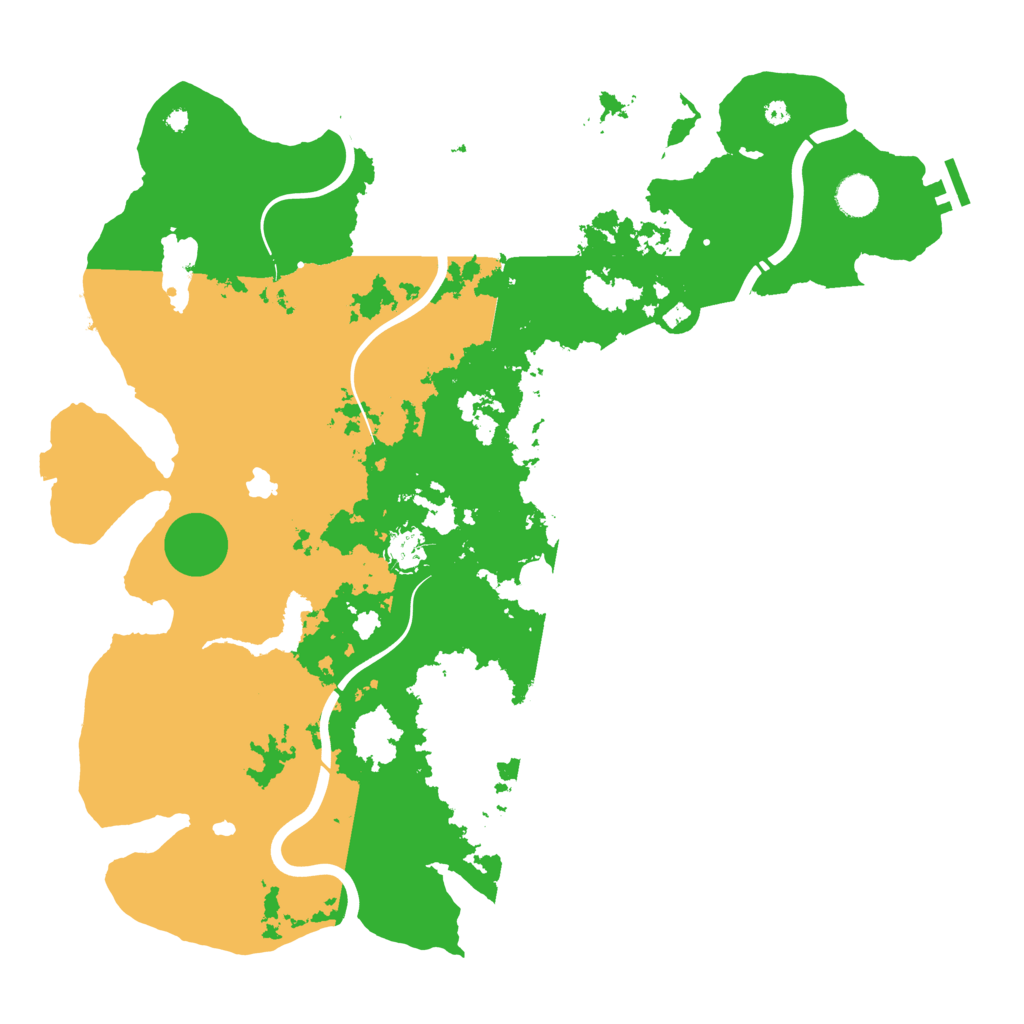 Biome Rust Map: Procedural Map, Size: 4250, Seed: 844035303