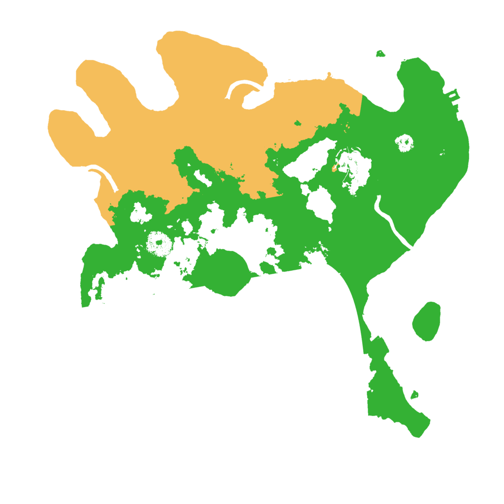 Biome Rust Map: Procedural Map, Size: 3000, Seed: 1430924588