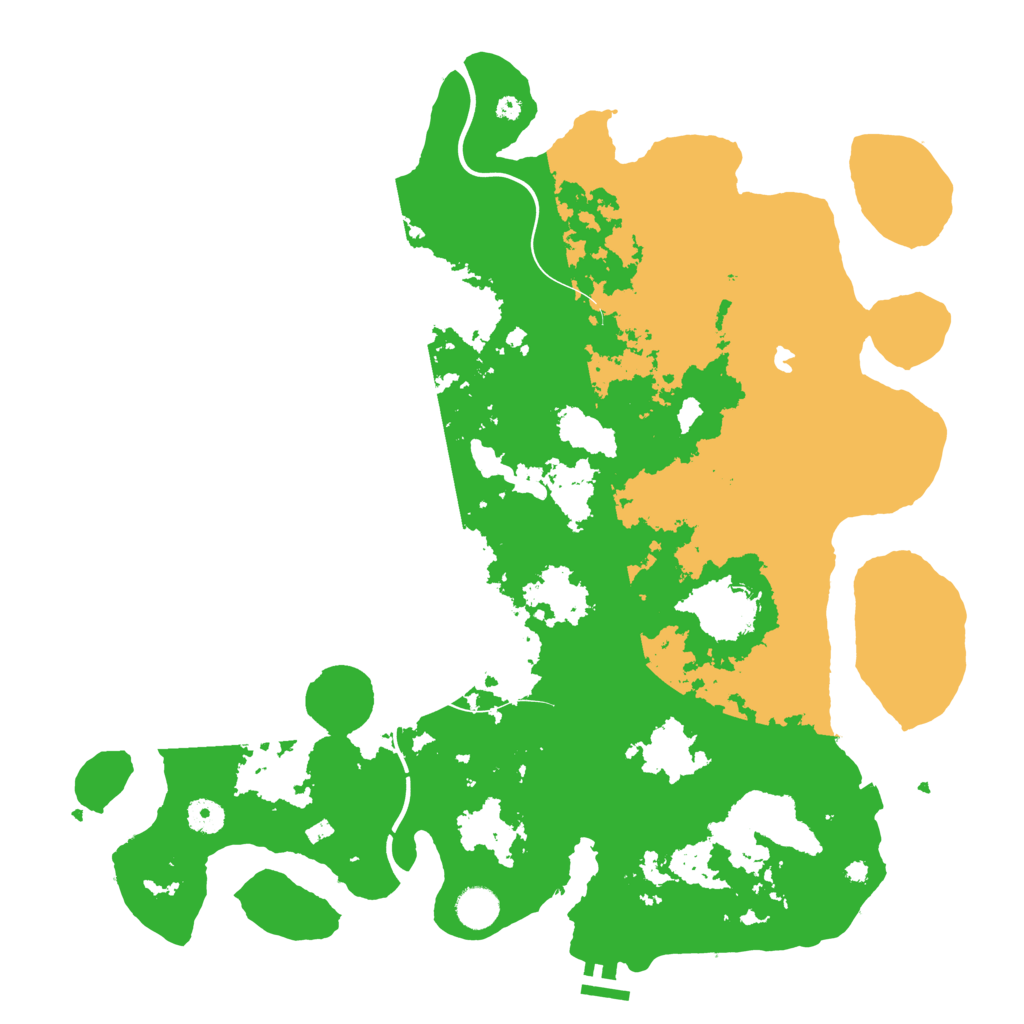 Biome Rust Map: Procedural Map, Size: 4250, Seed: 1808715271