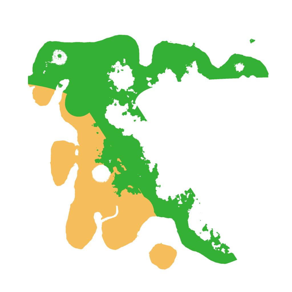 Biome Rust Map: Procedural Map, Size: 3000, Seed: 1048465601