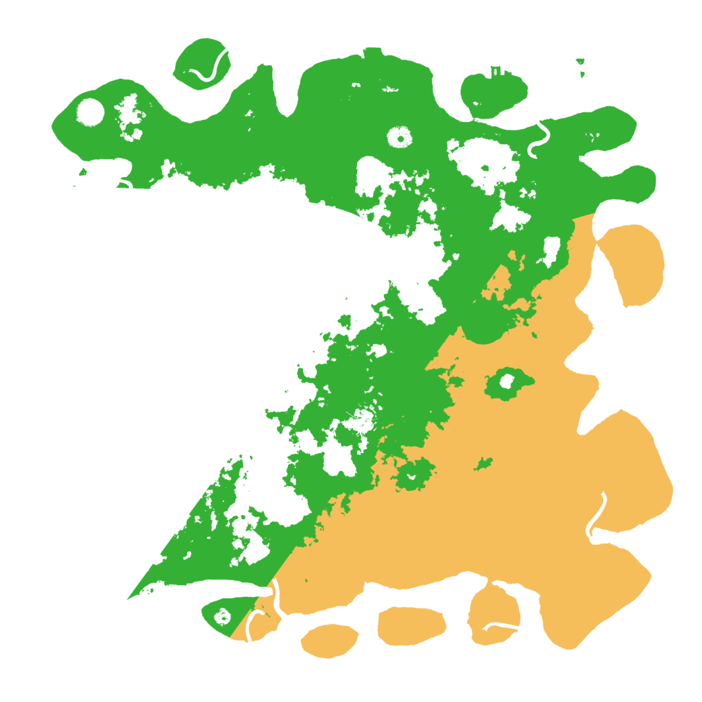 Biome Rust Map: Procedural Map, Size: 4500, Seed: 1129086050