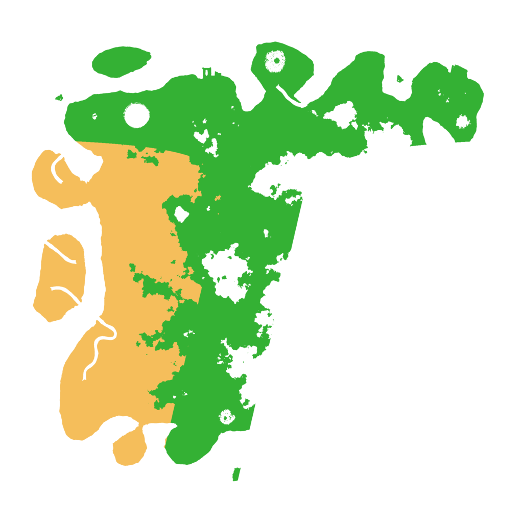 Biome Rust Map: Procedural Map, Size: 3700, Seed: 1907552956