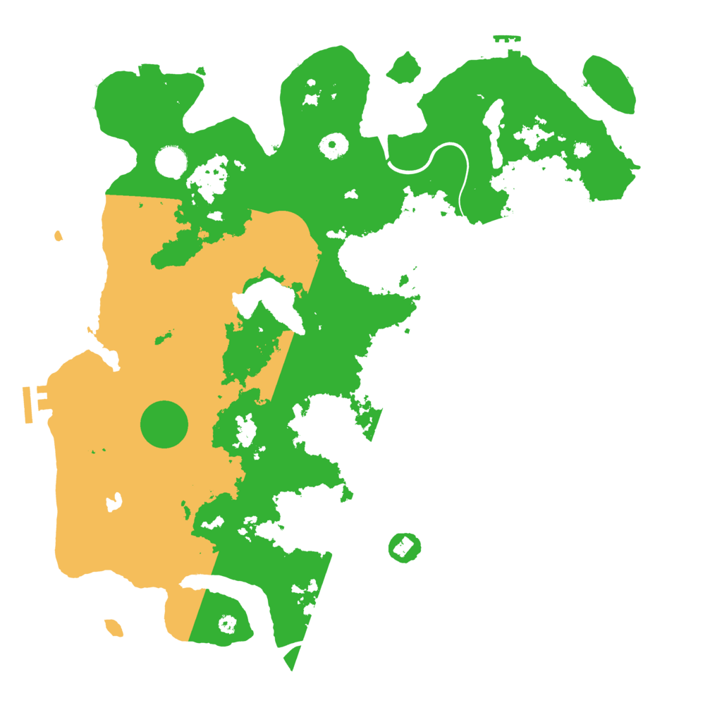 Biome Rust Map: Procedural Map, Size: 4000, Seed: 850850