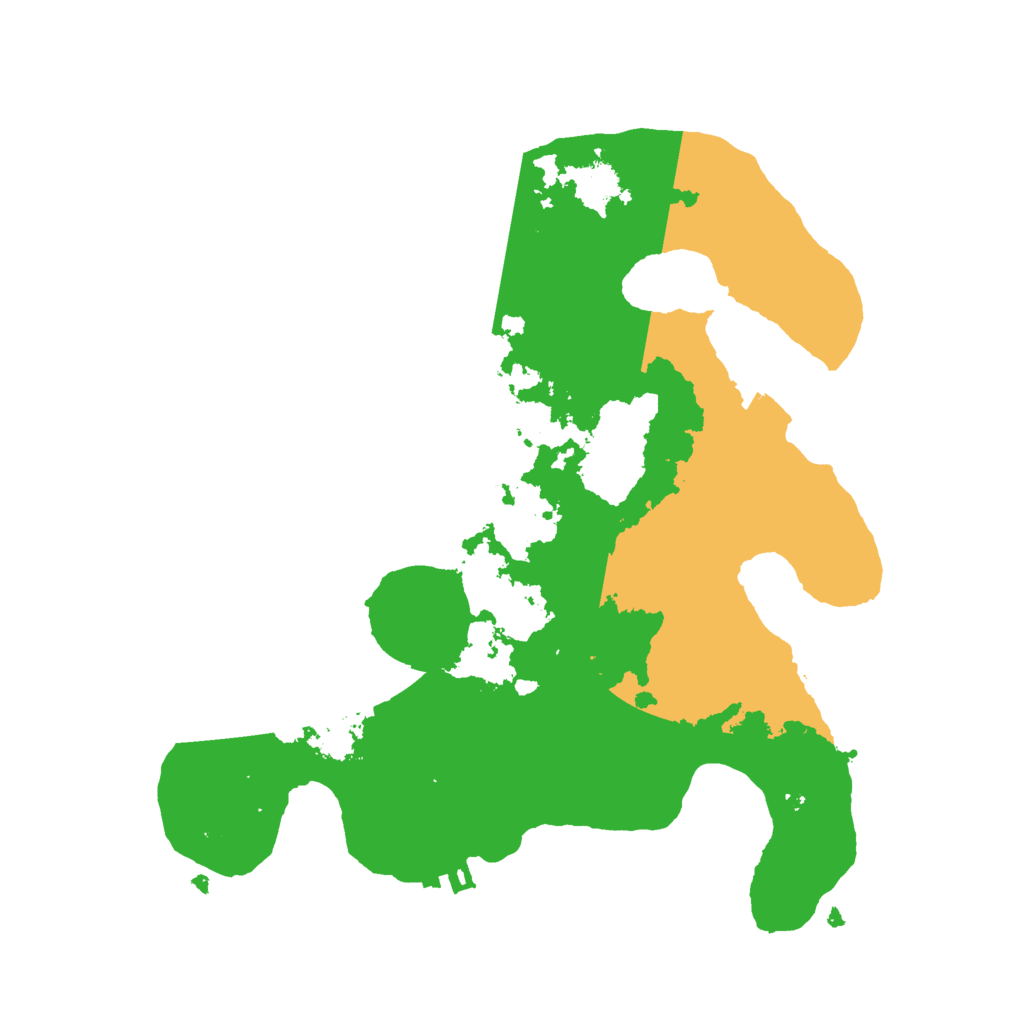Biome Rust Map: Procedural Map, Size: 2699, Seed: 53030