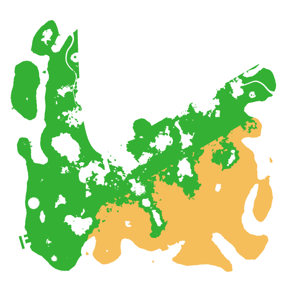 Biome Rust Map: Procedural Map, Size: 4500, Seed: 212287