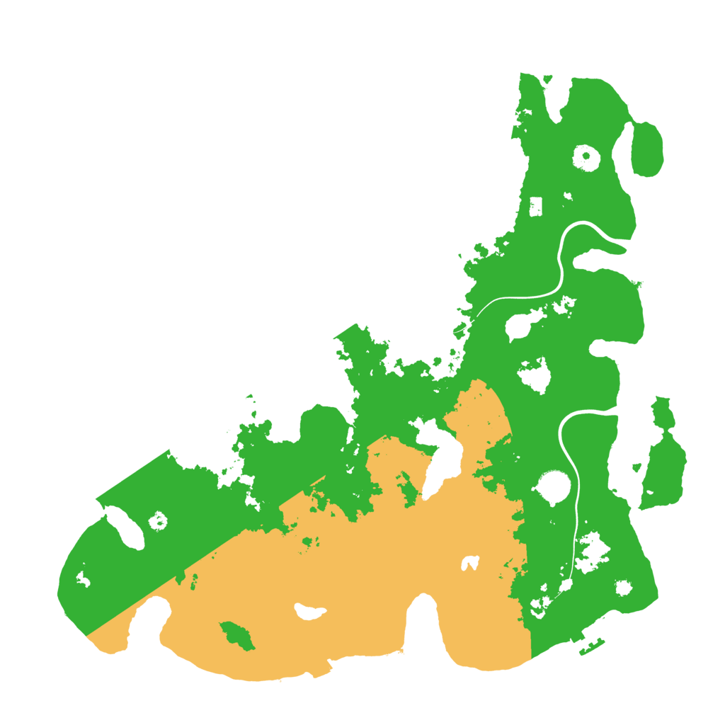 Biome Rust Map: Procedural Map, Size: 4000, Seed: 923195033