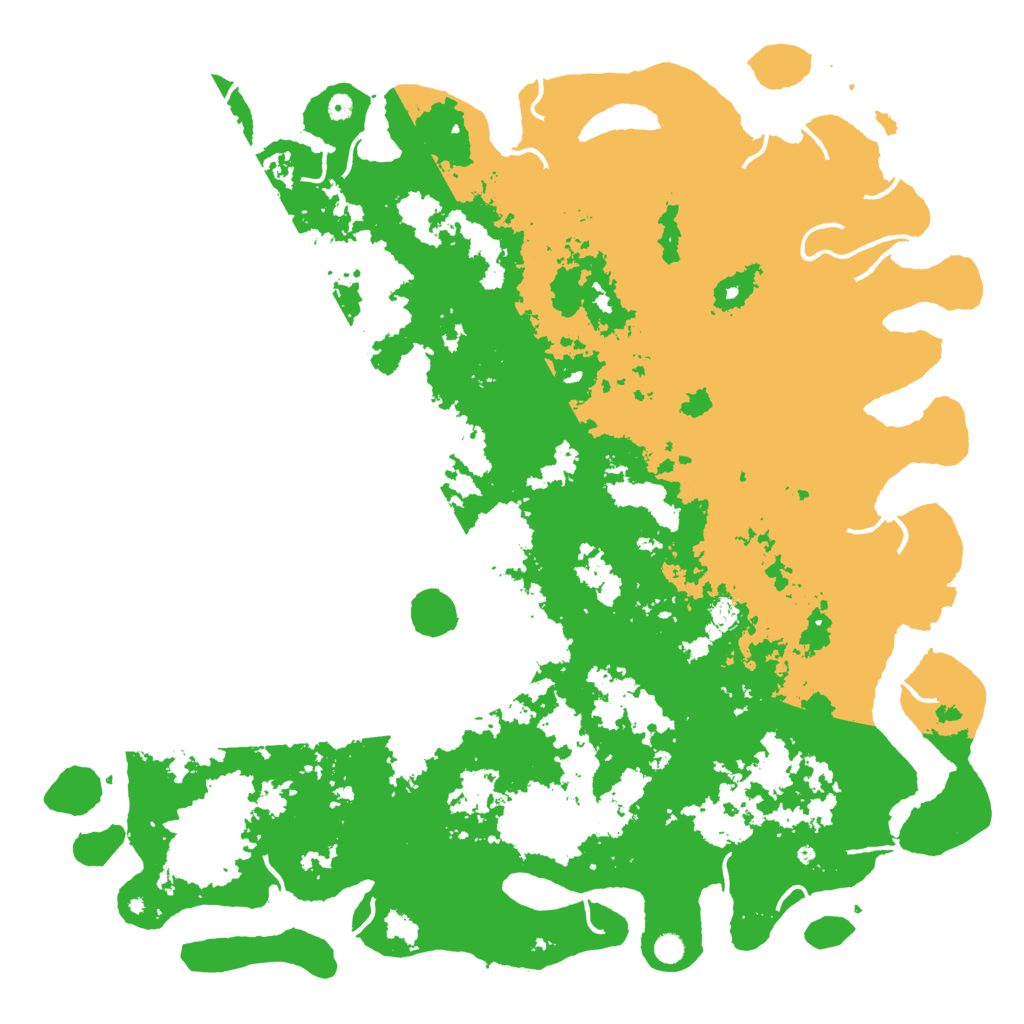 Biome Rust Map: Procedural Map, Size: 6000, Seed: 1899386142