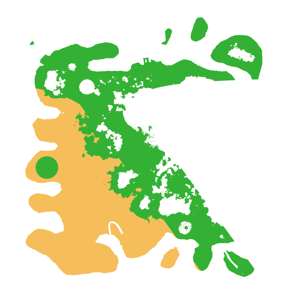 Biome Rust Map: Procedural Map, Size: 3500, Seed: 1894831502