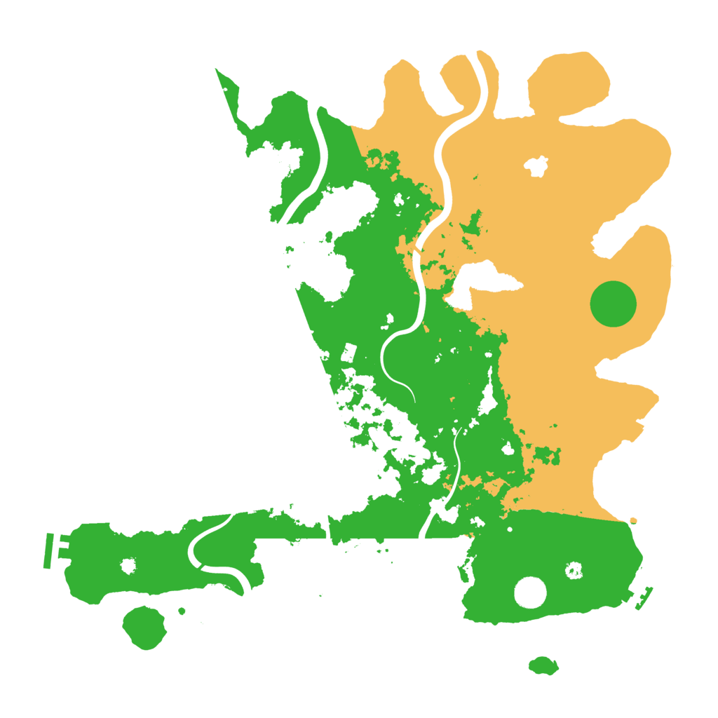 Biome Rust Map: Procedural Map, Size: 4096, Seed: 1082522186