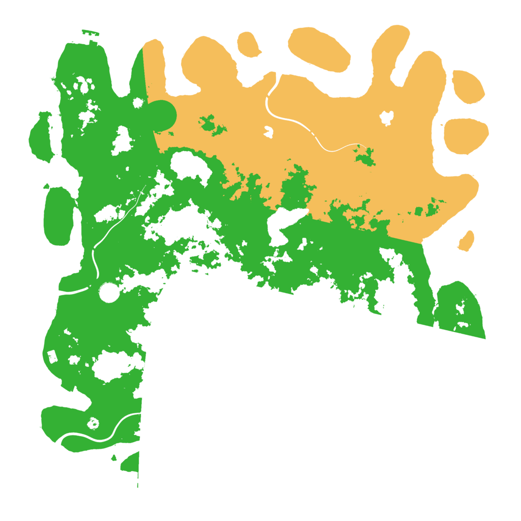 Biome Rust Map: Procedural Map, Size: 4500, Seed: 8052023