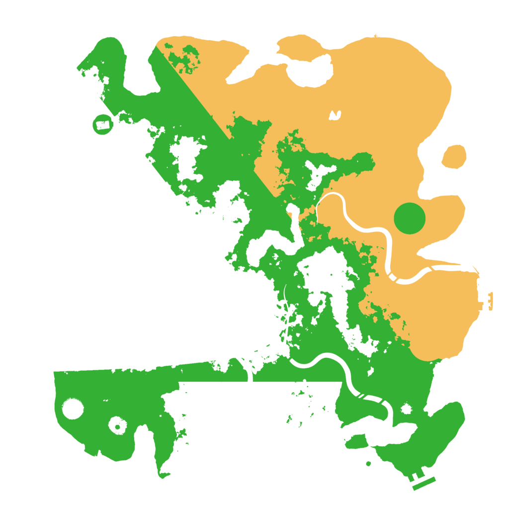 Biome Rust Map: Procedural Map, Size: 4250, Seed: 694700189