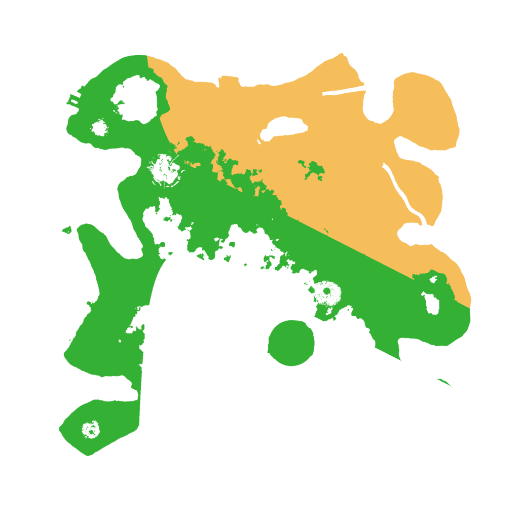 Biome Rust Map: Procedural Map, Size: 3000, Seed: 4936780