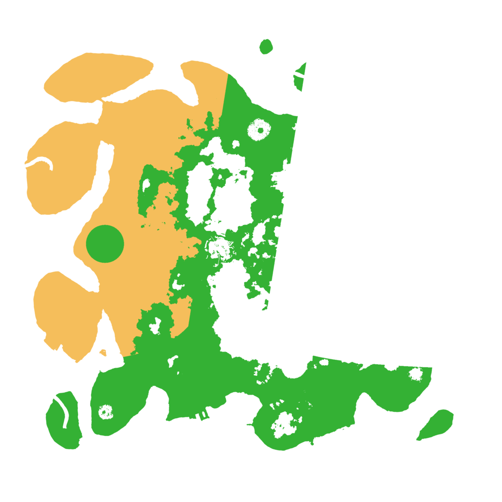 Biome Rust Map: Procedural Map, Size: 3500, Seed: 352246539