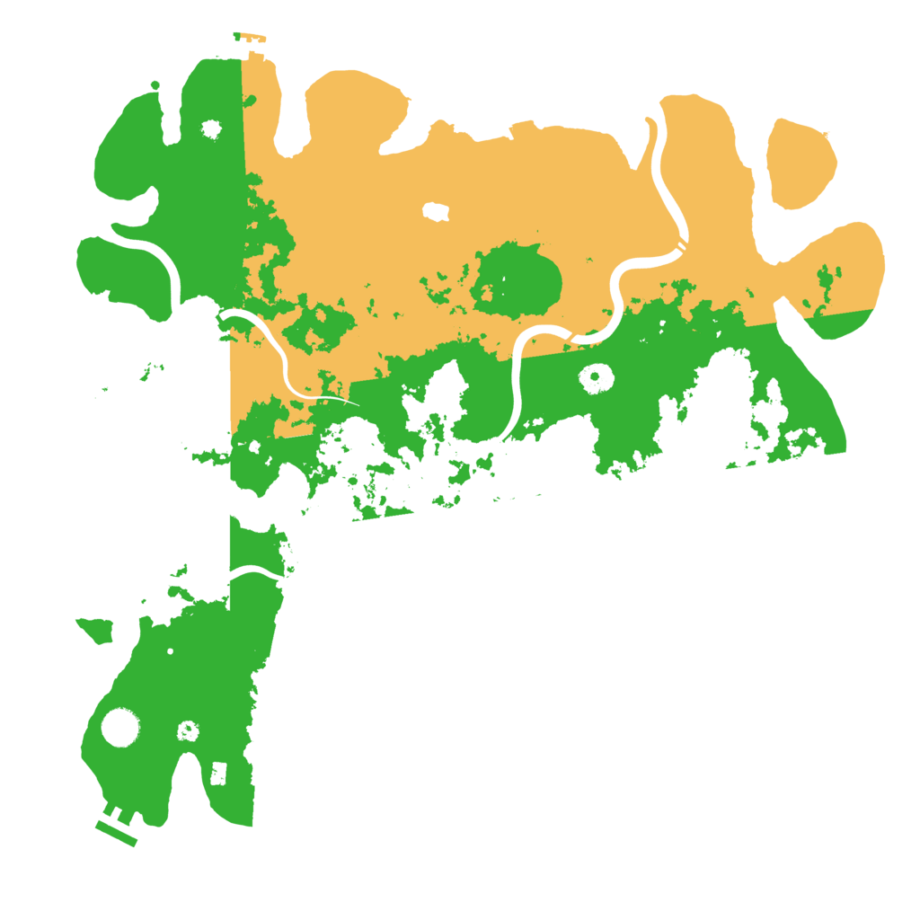 Biome Rust Map: Procedural Map, Size: 4250, Seed: 1332107308