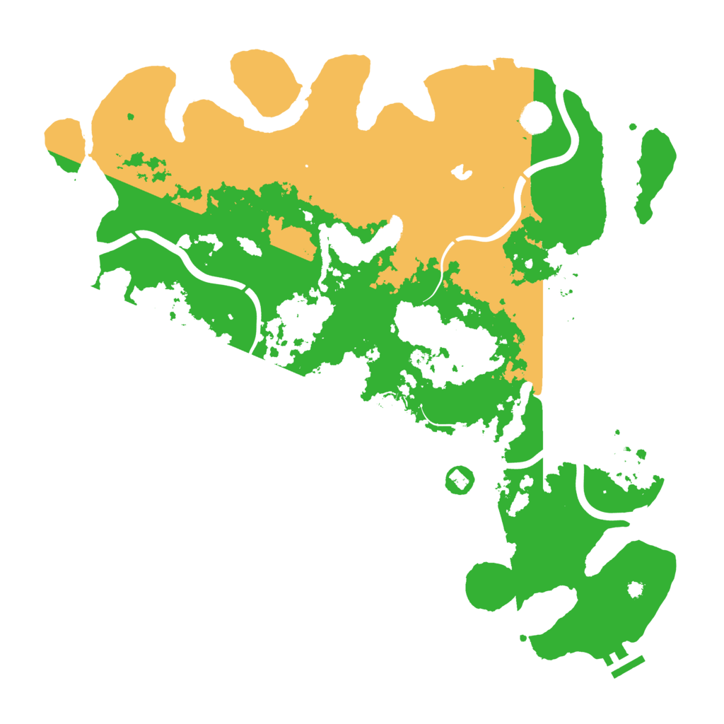 Biome Rust Map: Procedural Map, Size: 4096, Seed: 1073318332