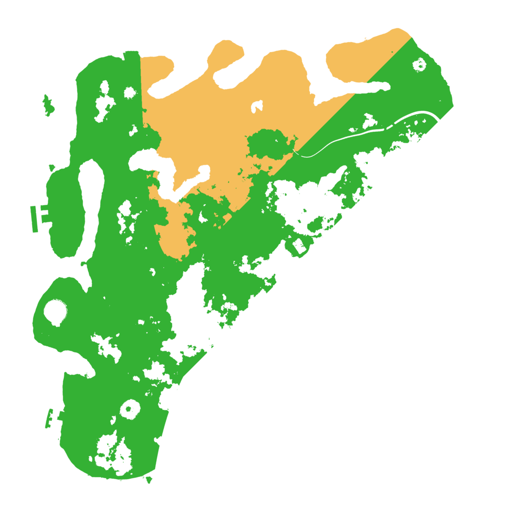 Biome Rust Map: Procedural Map, Size: 4000, Seed: 24302020