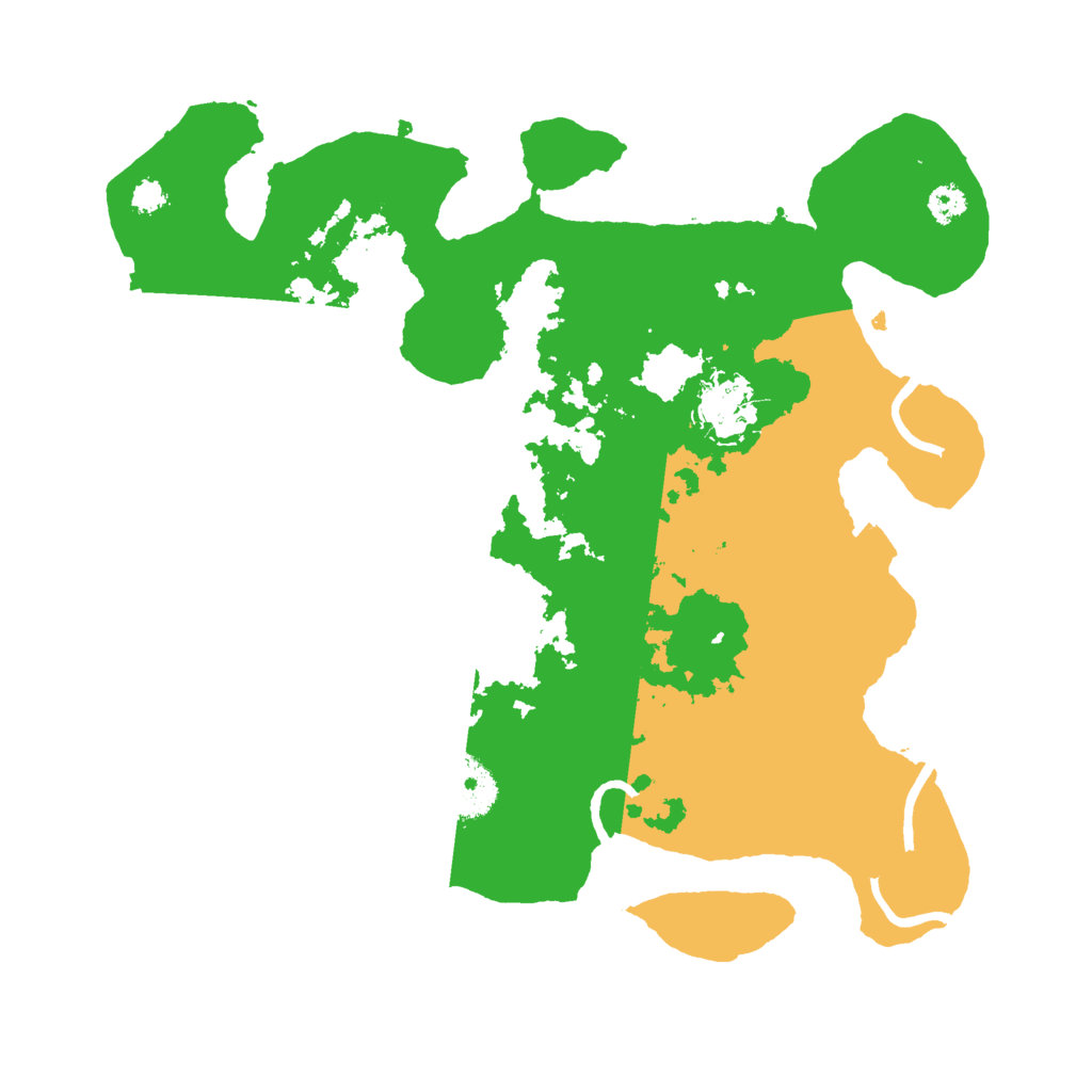 Biome Rust Map: Procedural Map, Size: 3000, Seed: 1460374964
