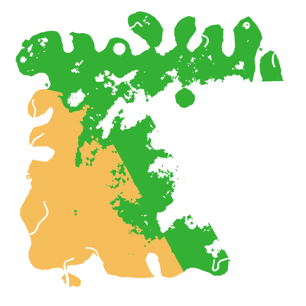 Biome Rust Map: Procedural Map, Size: 4500, Seed: 239875