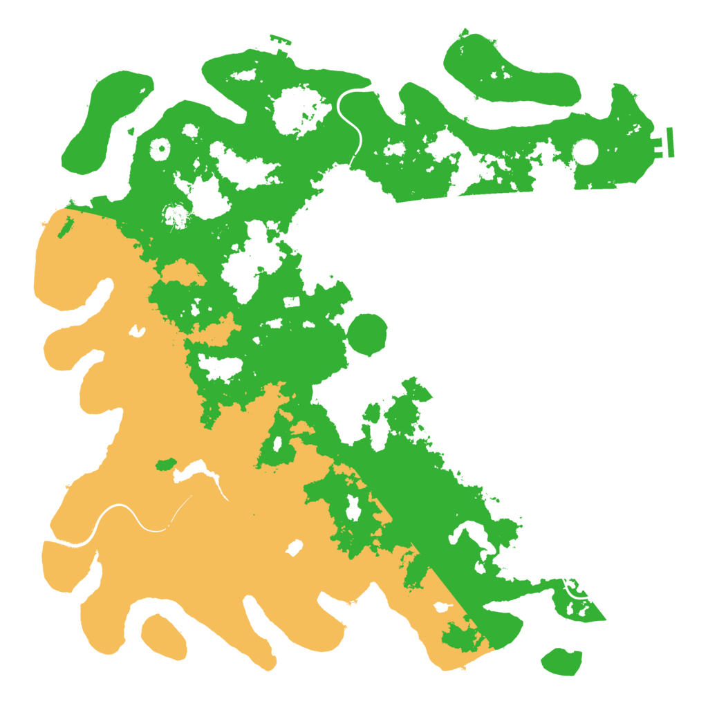Biome Rust Map: Procedural Map, Size: 4800, Seed: 1425344477