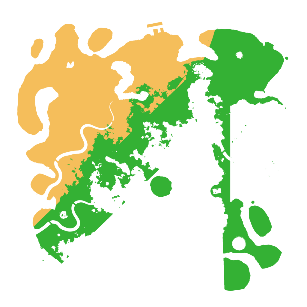 Biome Rust Map: Procedural Map, Size: 4000, Seed: 409042522