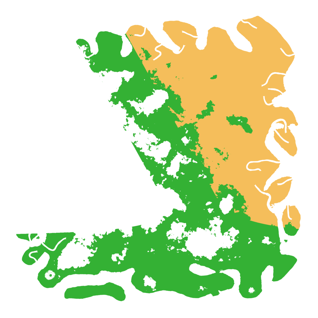 Biome Rust Map: Procedural Map, Size: 5000, Seed: 1899386142