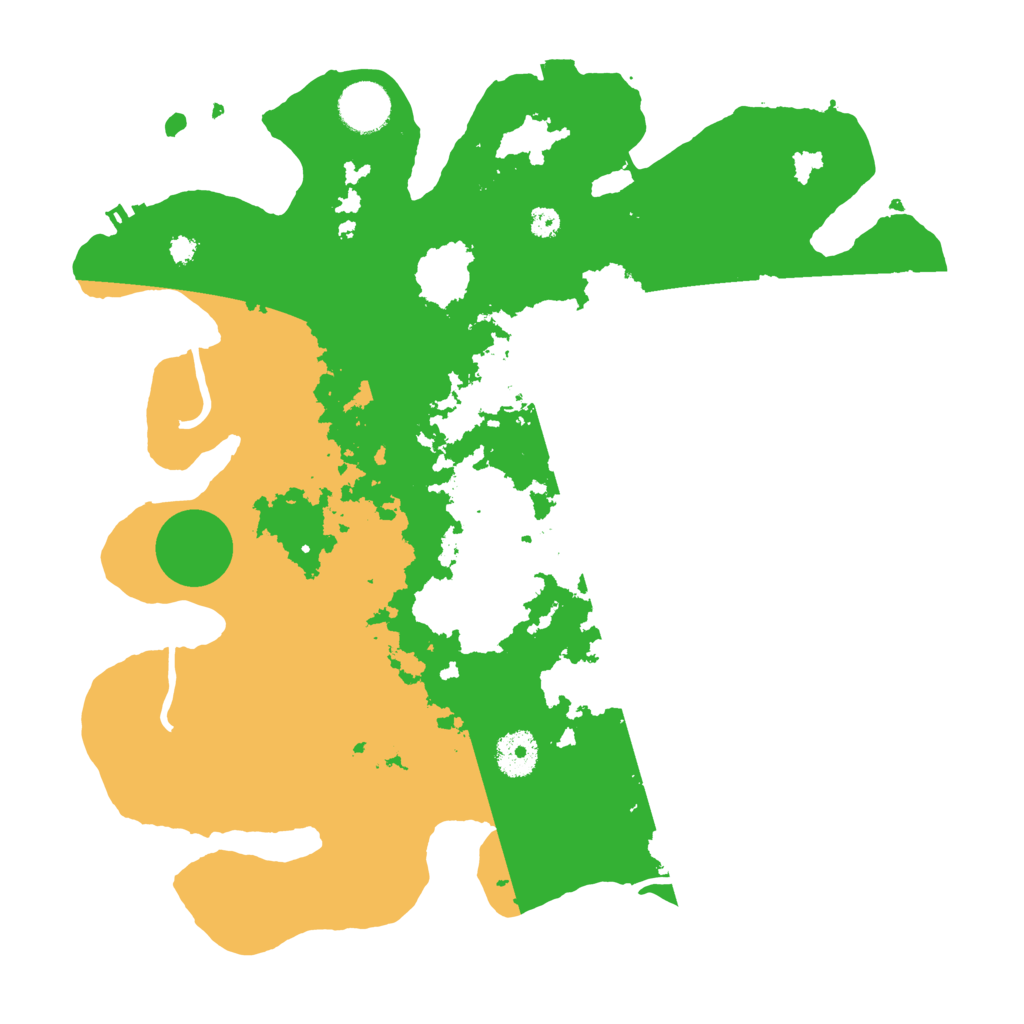 Biome Rust Map: Procedural Map, Size: 3500, Seed: 111943641