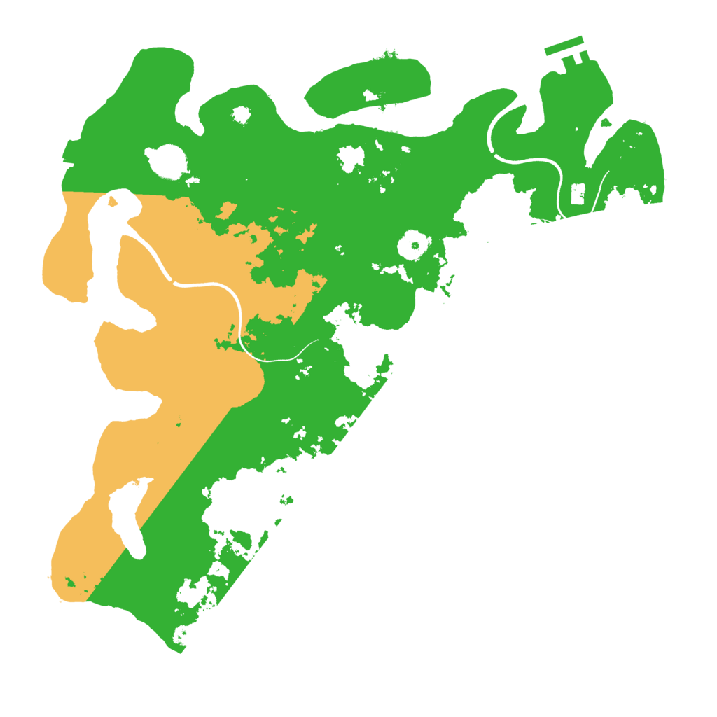 Biome Rust Map: Procedural Map, Size: 3650, Seed: 85026161
