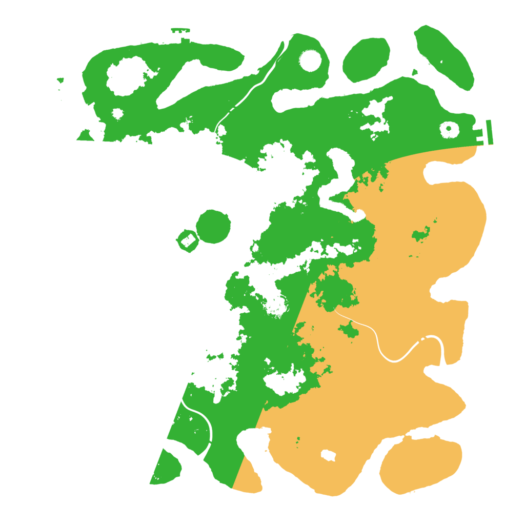 Biome Rust Map: Procedural Map, Size: 4250, Seed: 277905141