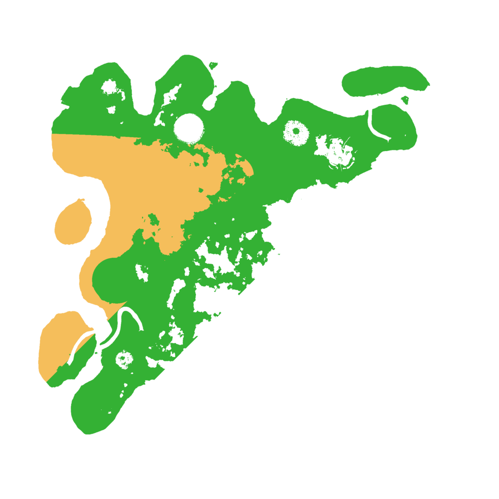 Biome Rust Map: Procedural Map, Size: 3000, Seed: 26694