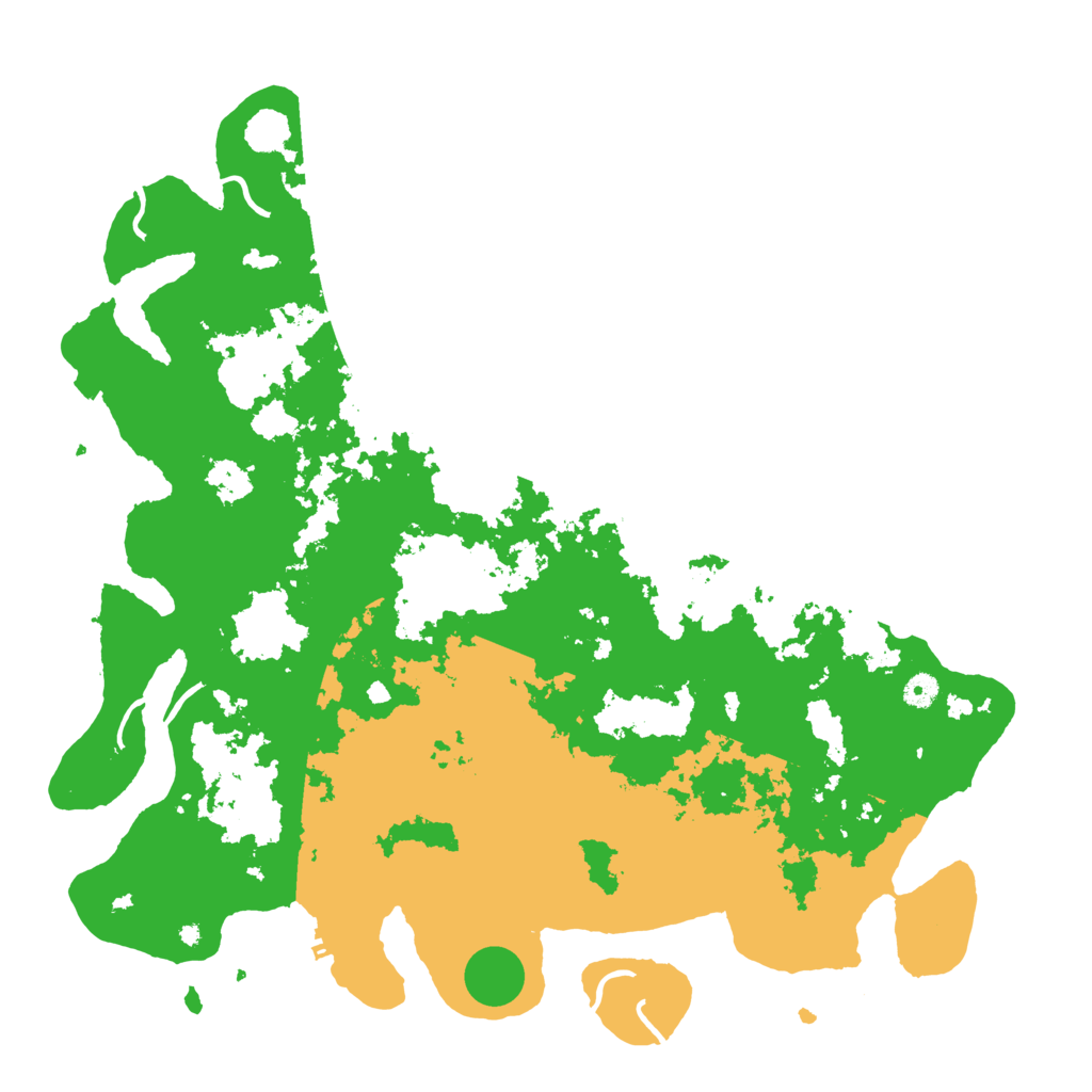 Biome Rust Map: Procedural Map, Size: 4800, Seed: 1182614509