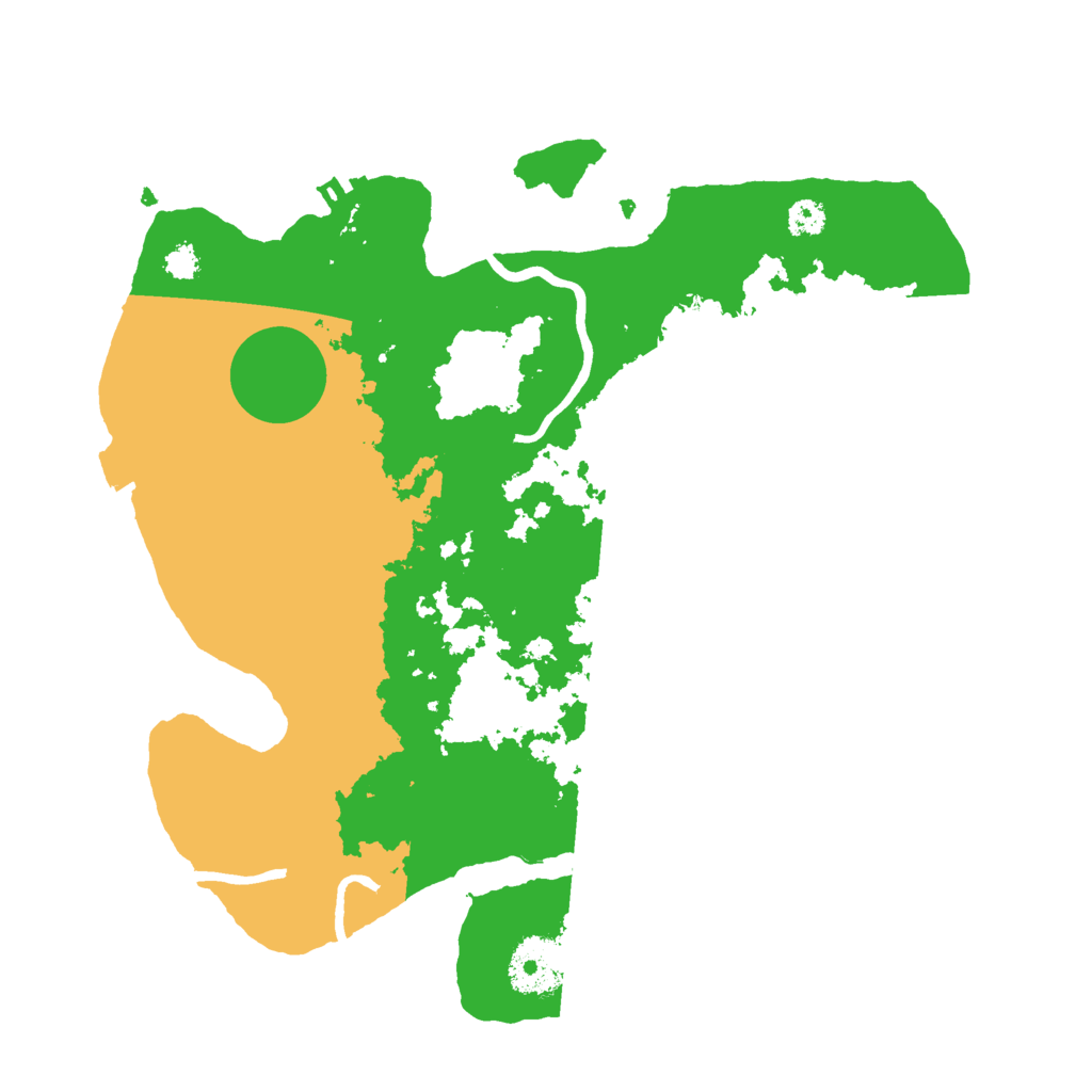 Biome Rust Map: Procedural Map, Size: 3000, Seed: 386