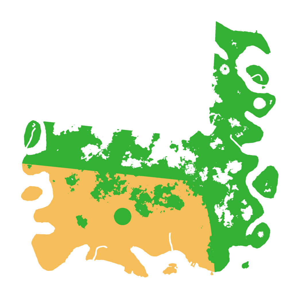 Biome Rust Map: Procedural Map, Size: 4500, Seed: 1442211532