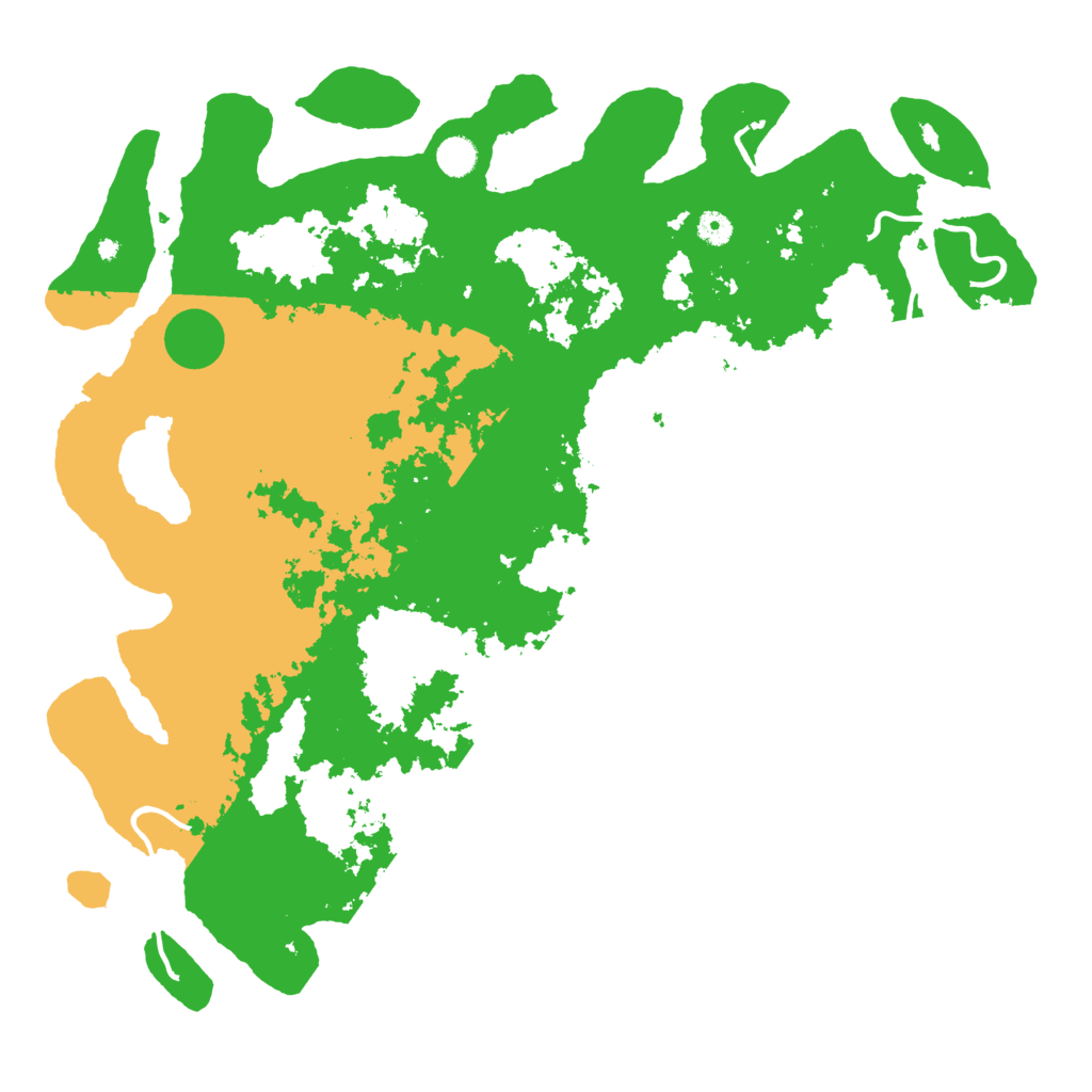 Biome Rust Map: Procedural Map, Size: 4800, Seed: 25030