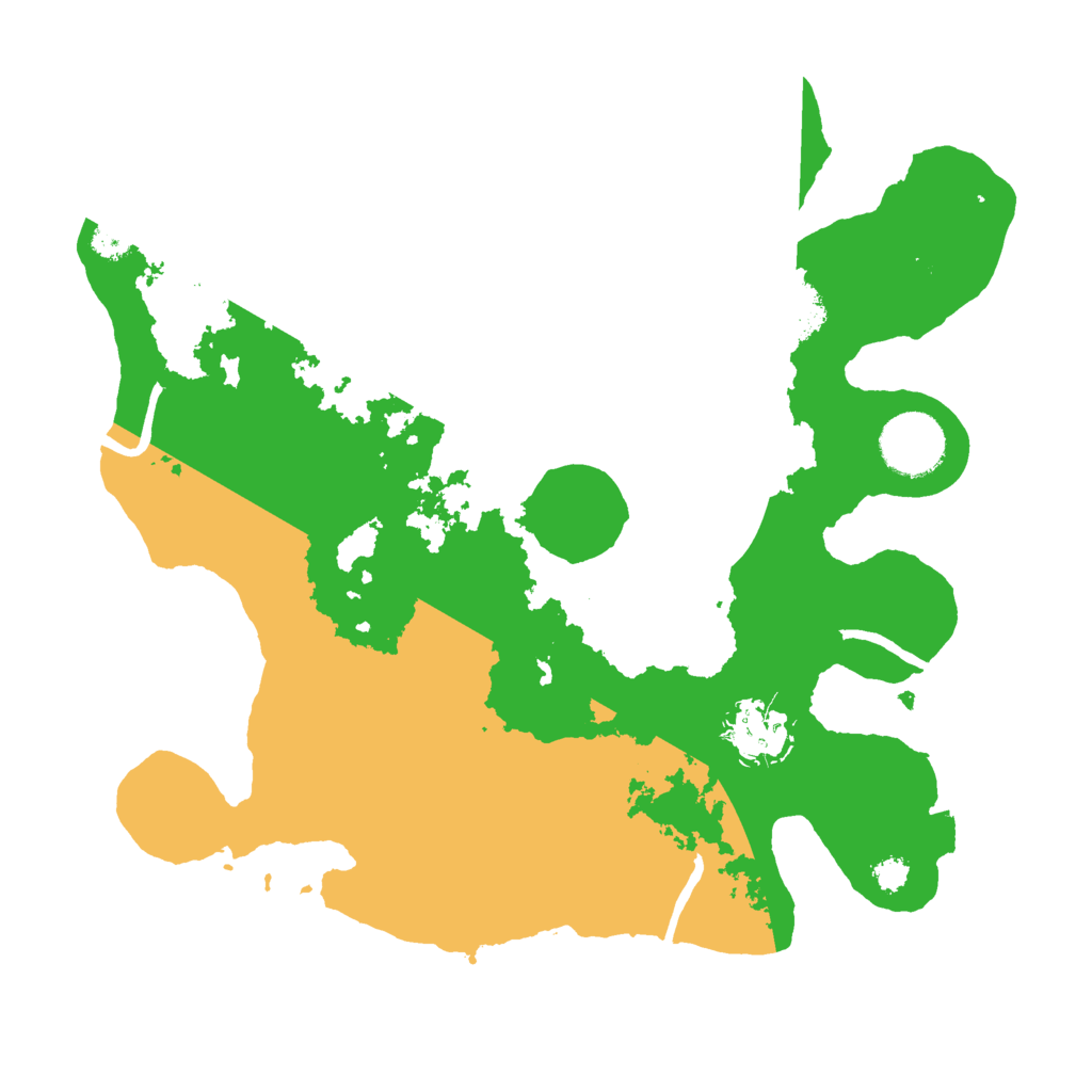 Biome Rust Map: Procedural Map, Size: 3000, Seed: 414424650