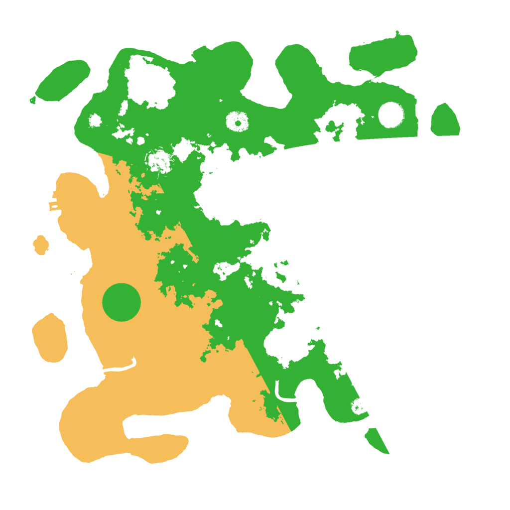 Biome Rust Map: Procedural Map, Size: 3500, Seed: 47328485