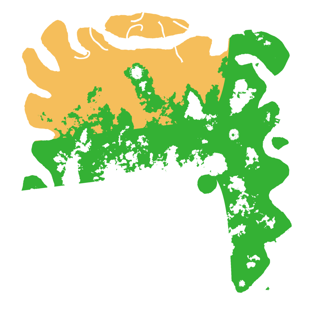 Biome Rust Map: Procedural Map, Size: 4500, Seed: 202507236