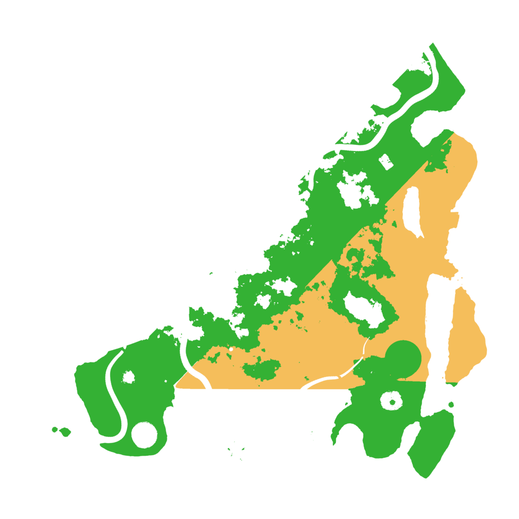 Biome Rust Map: Procedural Map, Size: 3750, Seed: 319258300