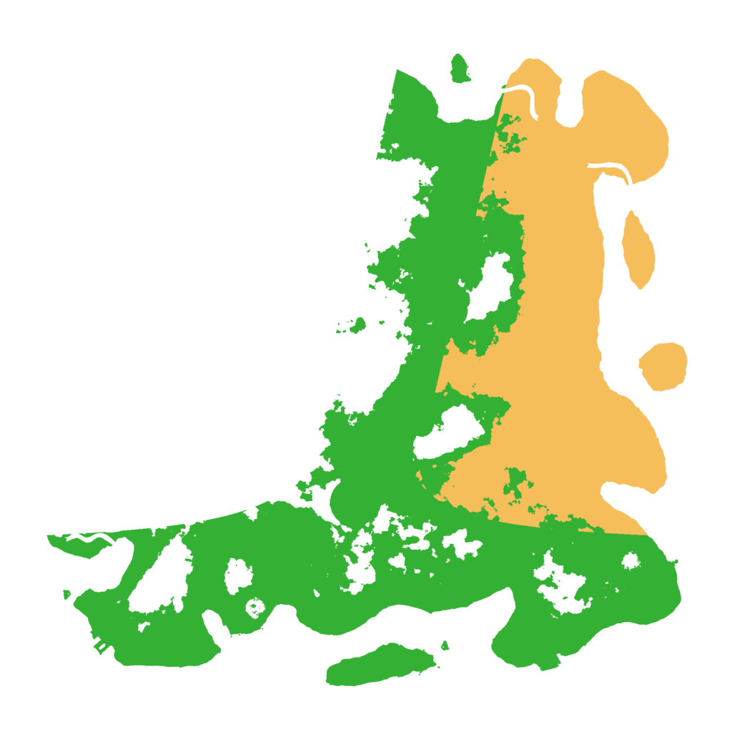 Biome Rust Map: Procedural Map, Size: 4000, Seed: 1423440015
