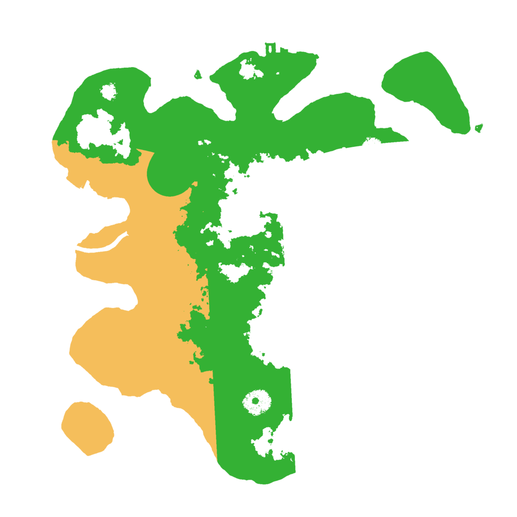 Biome Rust Map: Procedural Map, Size: 3000, Seed: 1313158647