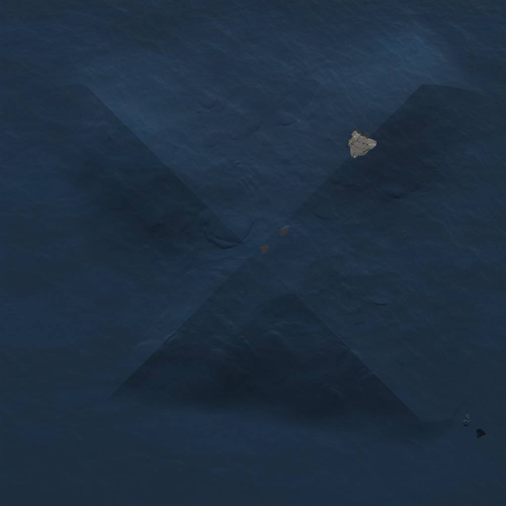 Rust Map: Procedural Map, Size: 1000, Seed: 2007532141, 3 Monuments