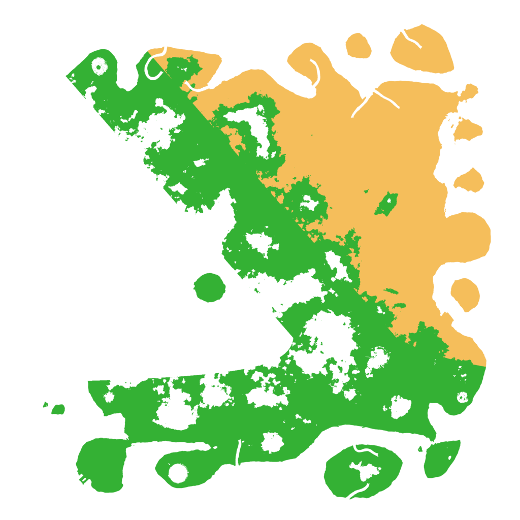 Biome Rust Map: Procedural Map, Size: 4800, Seed: 88609493