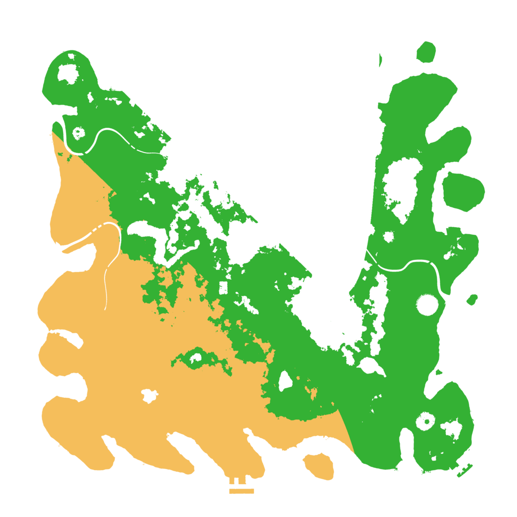 Biome Rust Map: Procedural Map, Size: 4250, Seed: 754448384