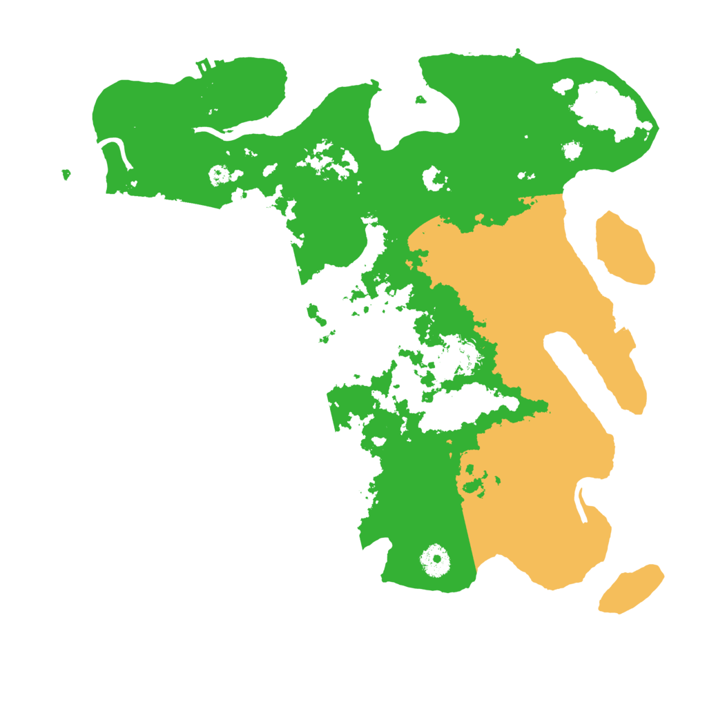 Biome Rust Map: Procedural Map, Size: 3500, Seed: 1787589533