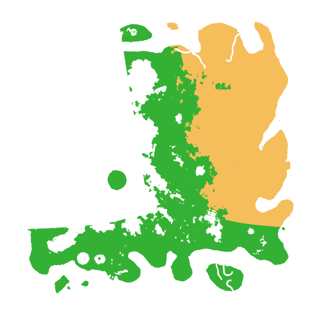 Biome Rust Map: Procedural Map, Size: 4500, Seed: 1623386064