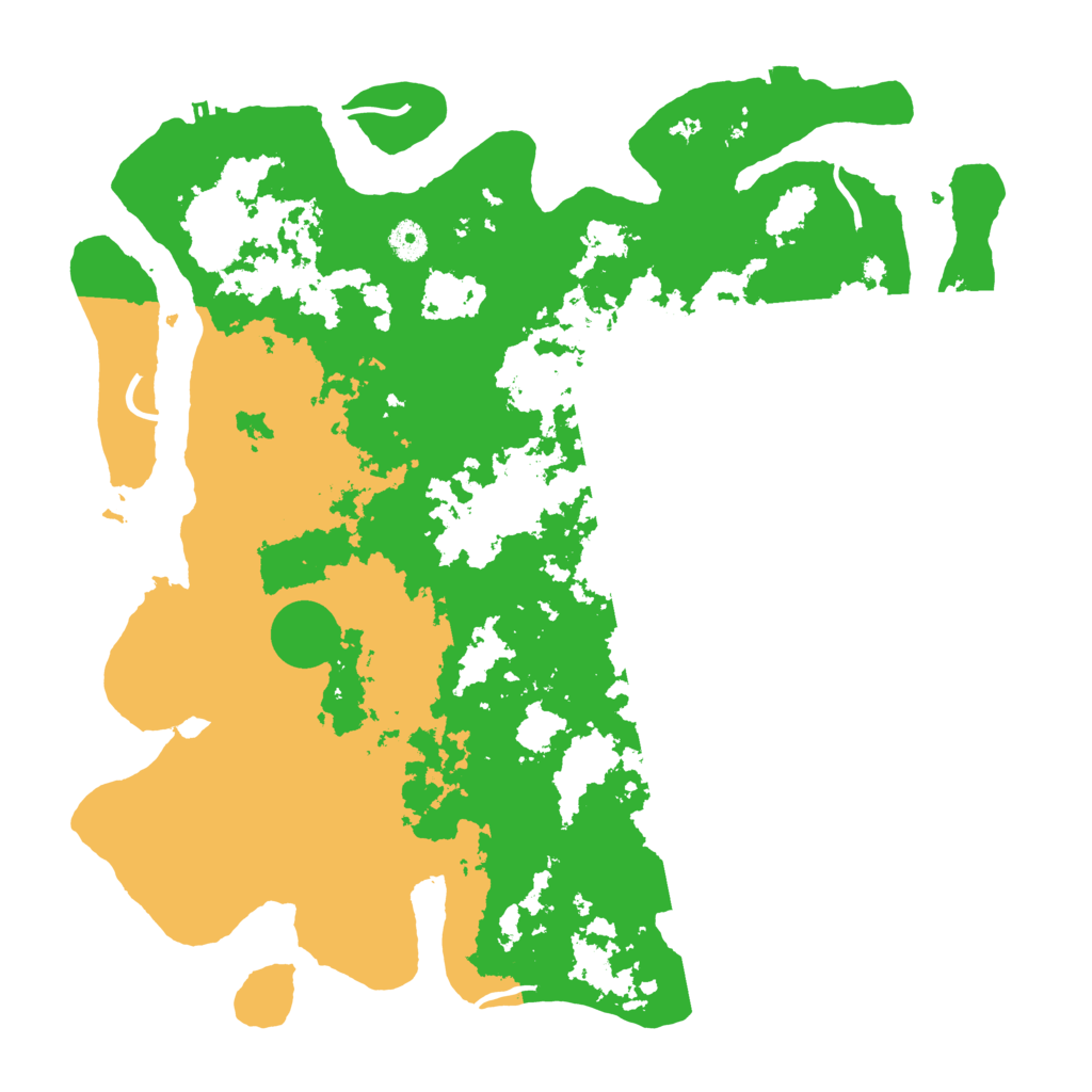 Biome Rust Map: Procedural Map, Size: 4250, Seed: 1887