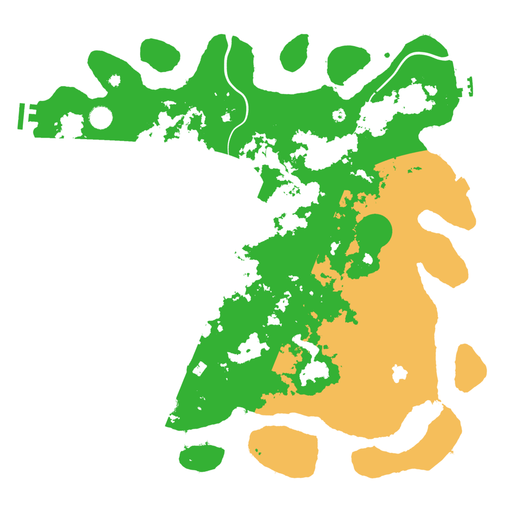 Biome Rust Map: Procedural Map, Size: 4000, Seed: 1947872395