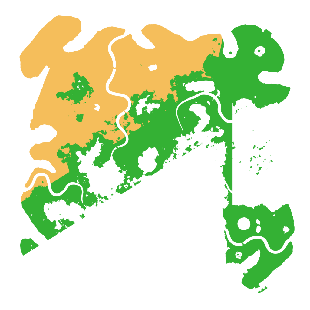 Biome Rust Map: Procedural Map, Size: 4500, Seed: 1492833329