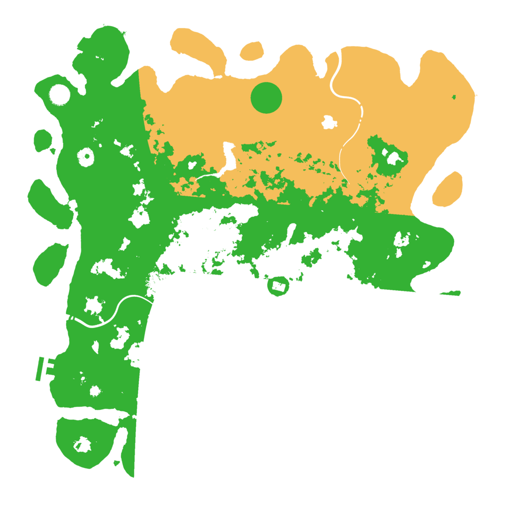 Biome Rust Map: Procedural Map, Size: 4250, Seed: 1151642906